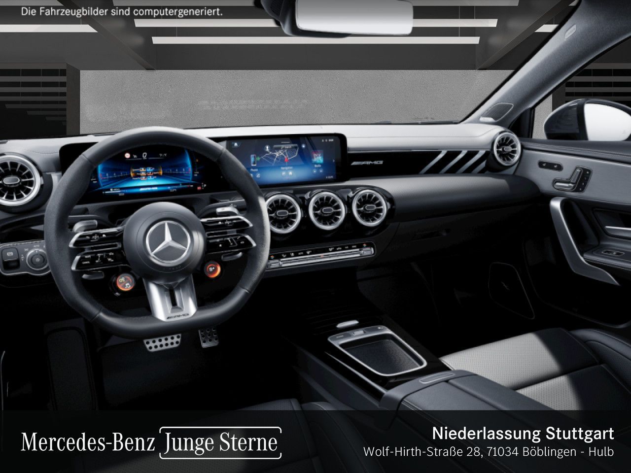 Mercedes-Benz A 35 AMG 2023 г. Белый, пробег 30298 км