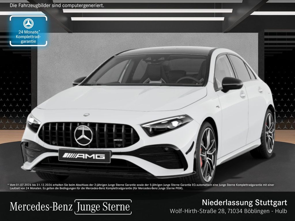 Mercedes-Benz A 35 AMG 2023 г. Белый, пробег 30298 км