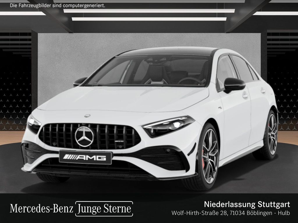 Mercedes-Benz A 35 AMG 2023 г. Белый, пробег 30298 км