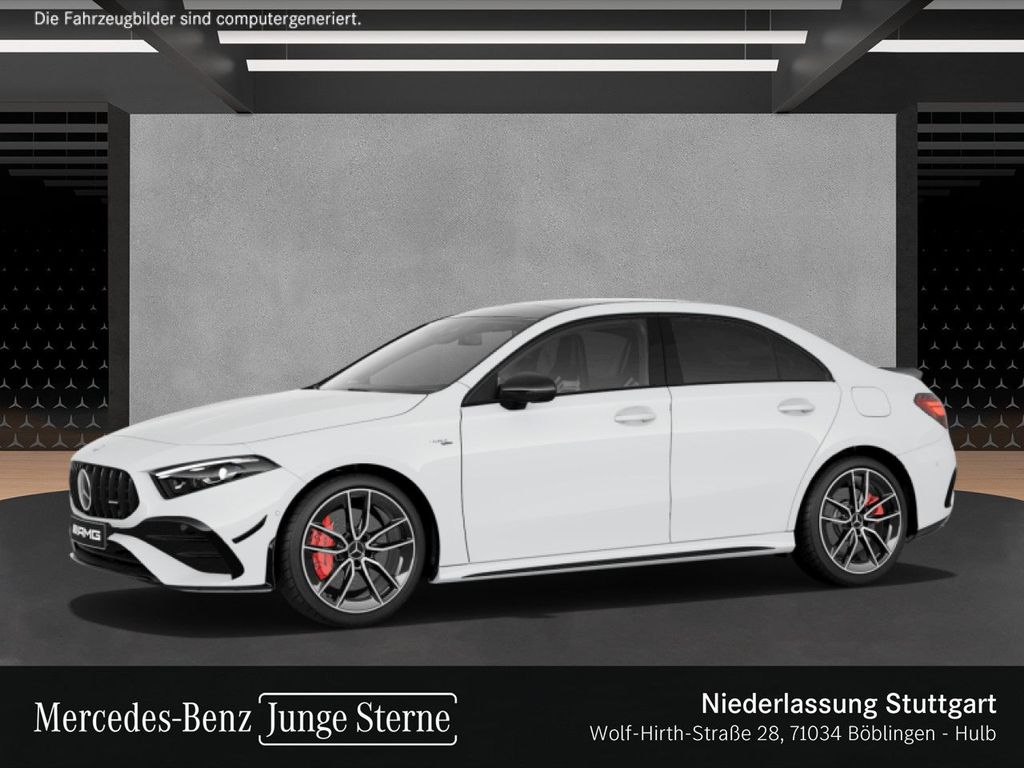 Mercedes-Benz A 35 AMG 2023 г. Белый, пробег 30298 км
