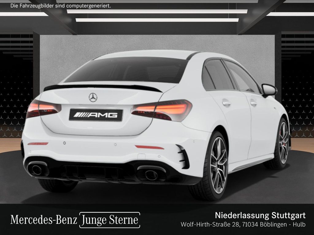 Mercedes-Benz A 35 AMG 2023 г. Белый, пробег 30298 км