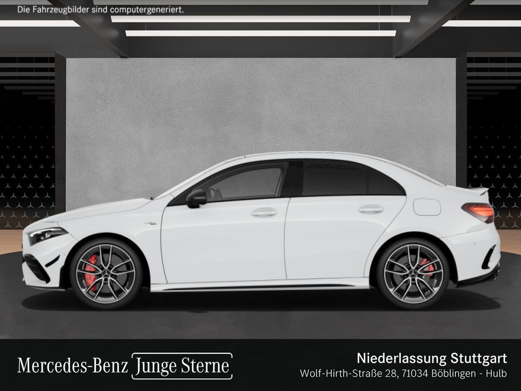 Mercedes-Benz A 35 AMG 2023 г. Белый, пробег 30298 км