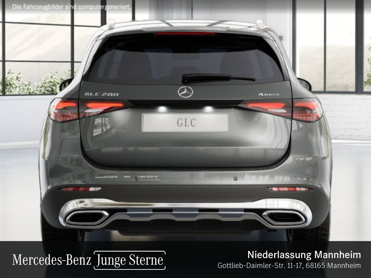 Mercedes-Benz GLC 200 2023 г. Серый, пробег 53806 км