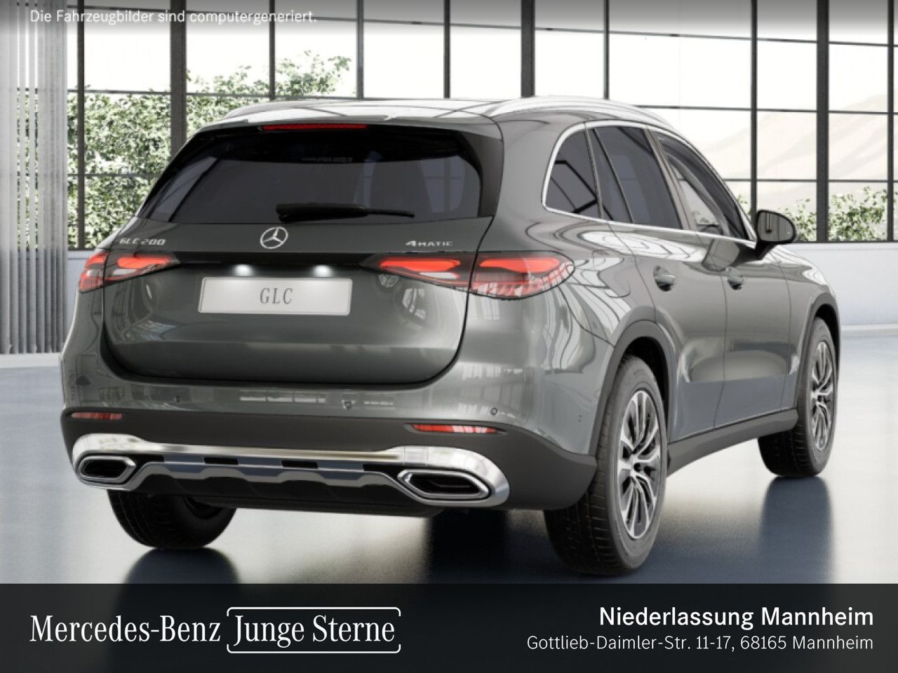 Mercedes-Benz GLC 200 2023 г. Серый, пробег 53806 км