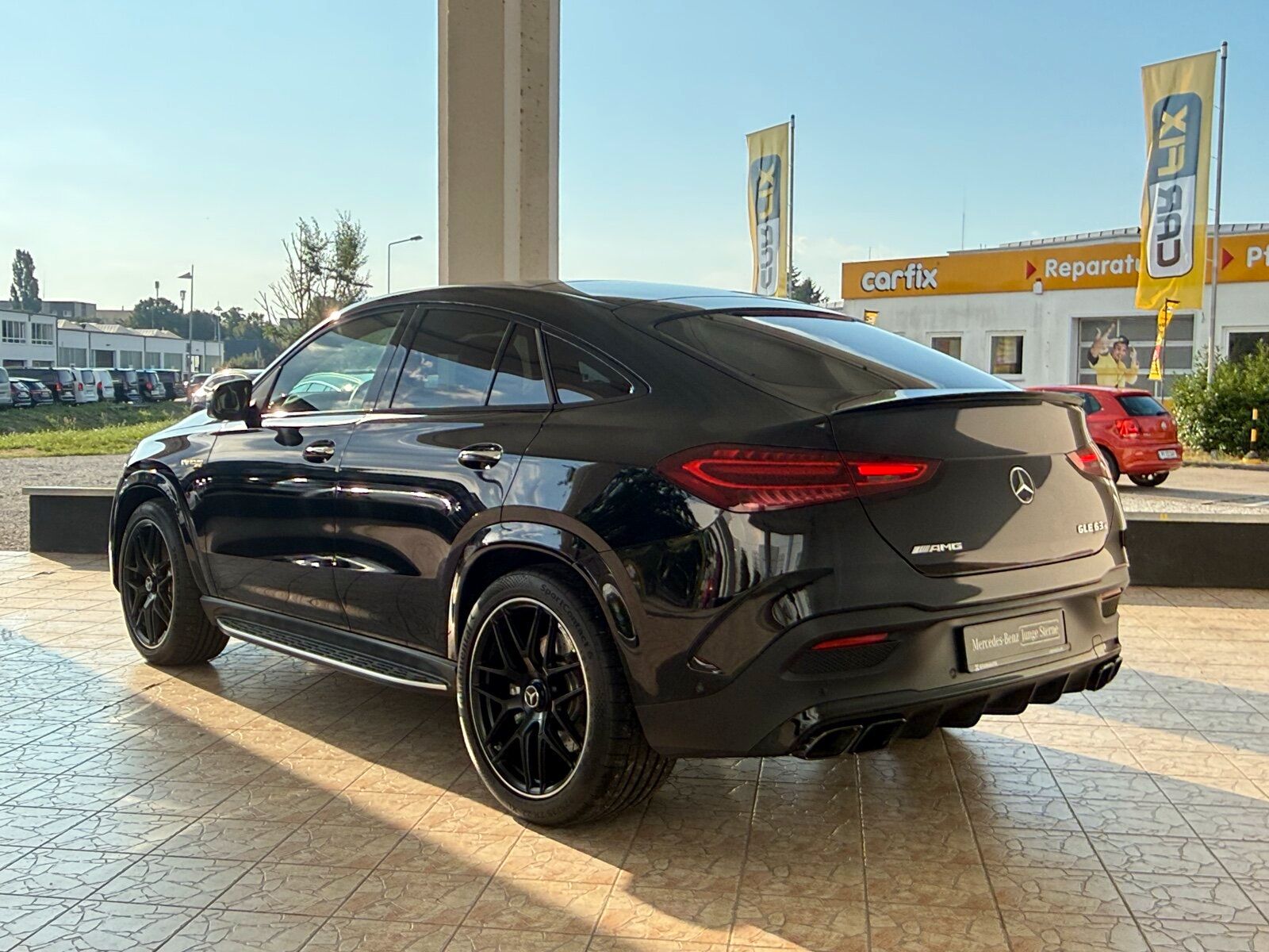 Mercedes-Benz GLE 63 AMG 2024 г. Чёрный, пробег 58612 км