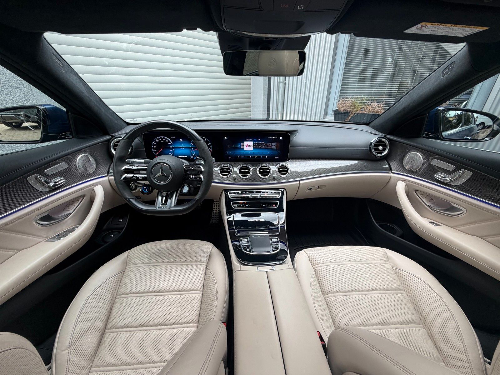 Mercedes-Benz E 63 AMG 2021 г. Синий, пробег 16950 км