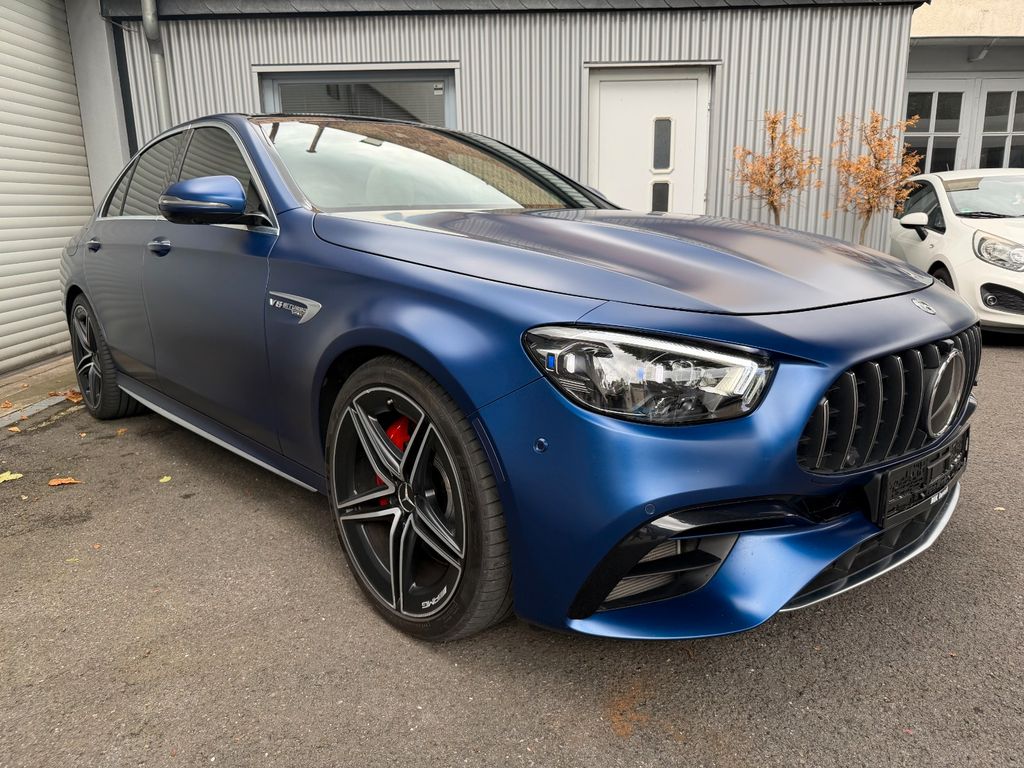 Mercedes-Benz E 63 AMG 2021 г. Синий, пробег 16950 км