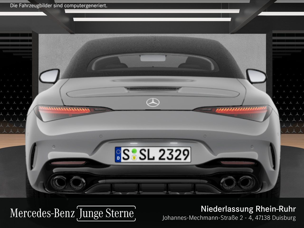 Mercedes-Benz SL 43 AMG 2023 г. Серый, пробег 49087 км