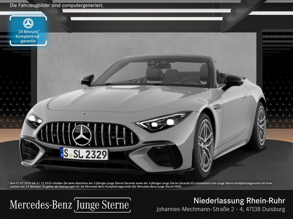 Mercedes-Benz SL 43 AMG 2023 г. Серый, пробег 49087 км