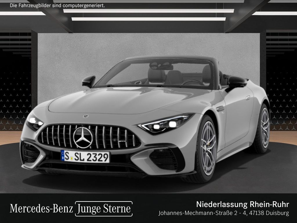 Mercedes-Benz SL 43 AMG 2023 г. Серый, пробег 49087 км
