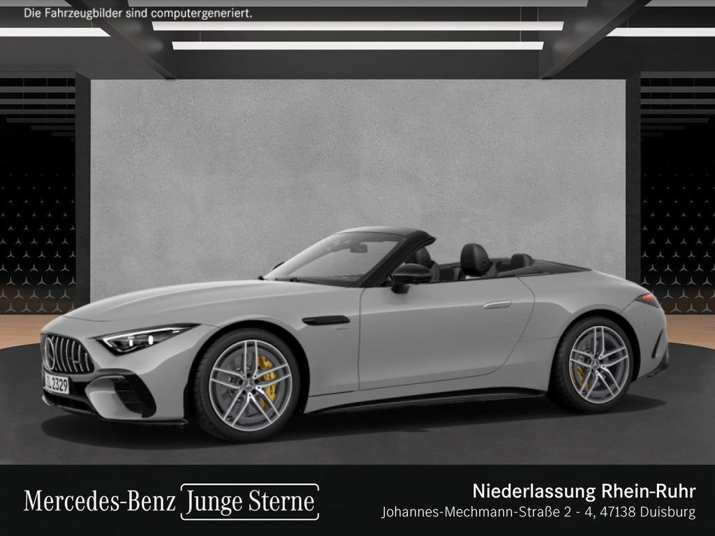 Mercedes-Benz SL 43 AMG 2023 г. Серый, пробег 49087 км
