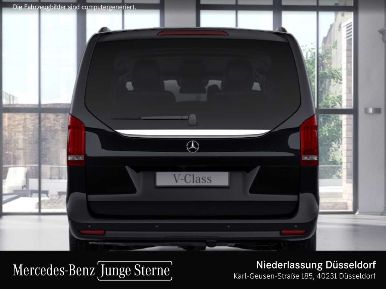 Mercedes-Benz V 220 2023 г. Чёрный, пробег 54355 км