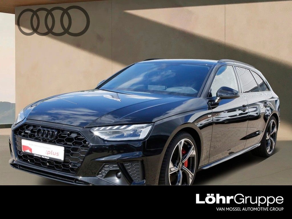 Audi A4 2023 г. Чёрный, пробег 42700 км