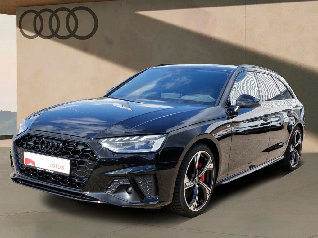 Audi A4 2023 г. Чёрный, пробег 42700 км