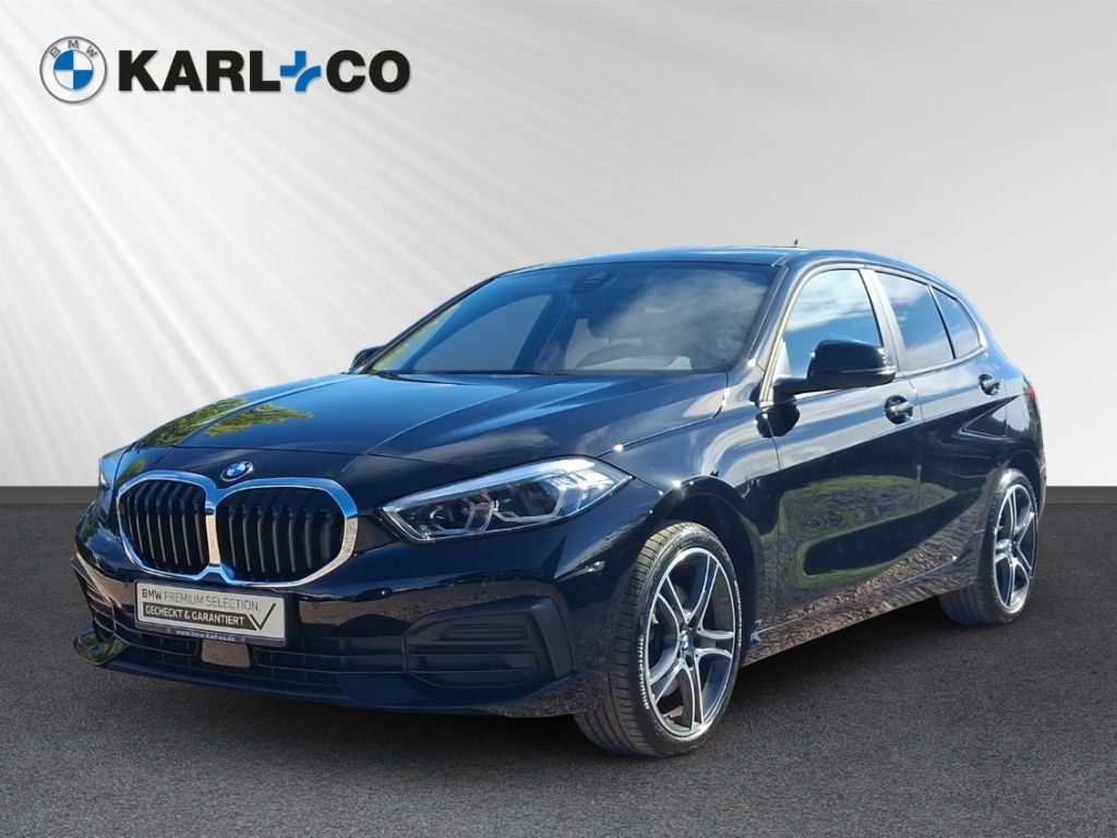 BMW 118 2023 г. Чёрный, пробег 43886 км