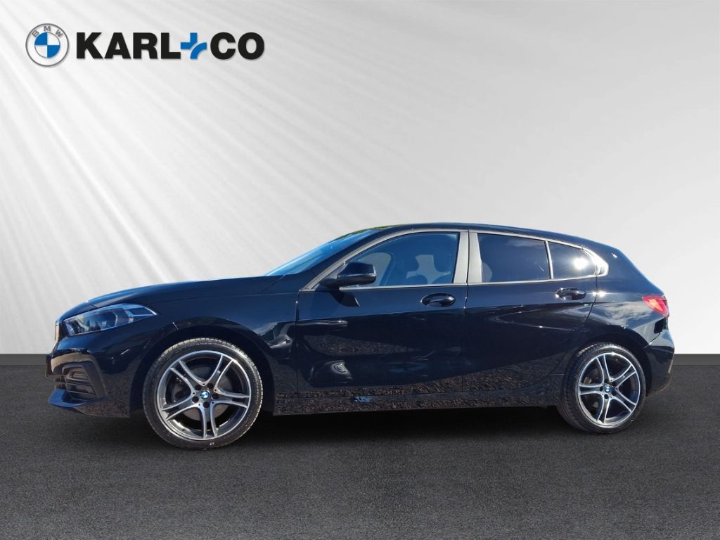 BMW 118 2023 г. Чёрный, пробег 43886 км