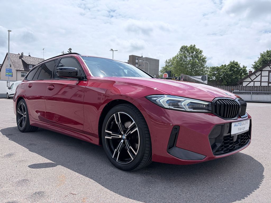 BMW 320 2024 г. Красный, пробег 60000 км