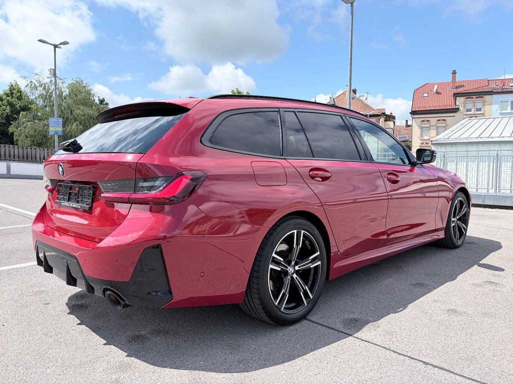 BMW 320 2024 г. Красный, пробег 60000 км