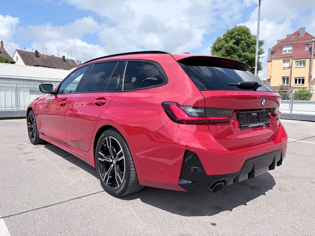 BMW 320 2024 г. Красный, пробег 60000 км
