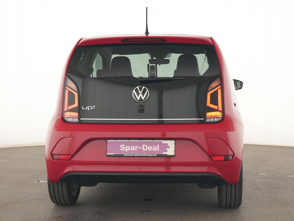 Volkswagen up! 2023 г. Красный, пробег 39504 км