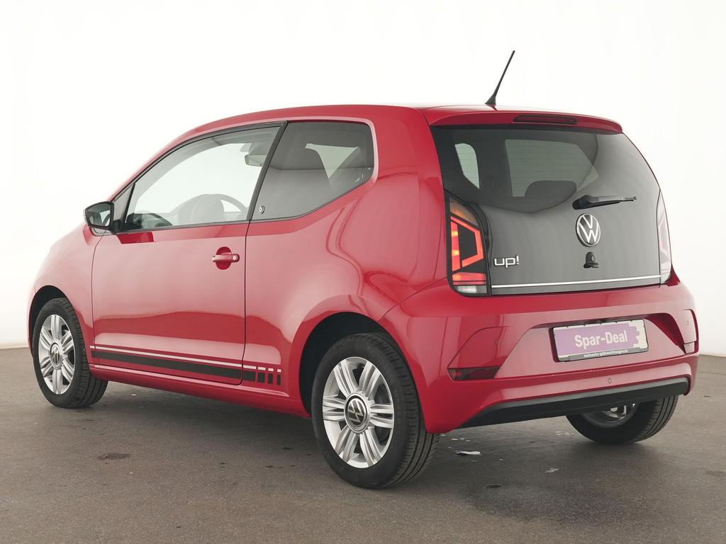 Volkswagen up! 2023 г. Красный, пробег 39504 км