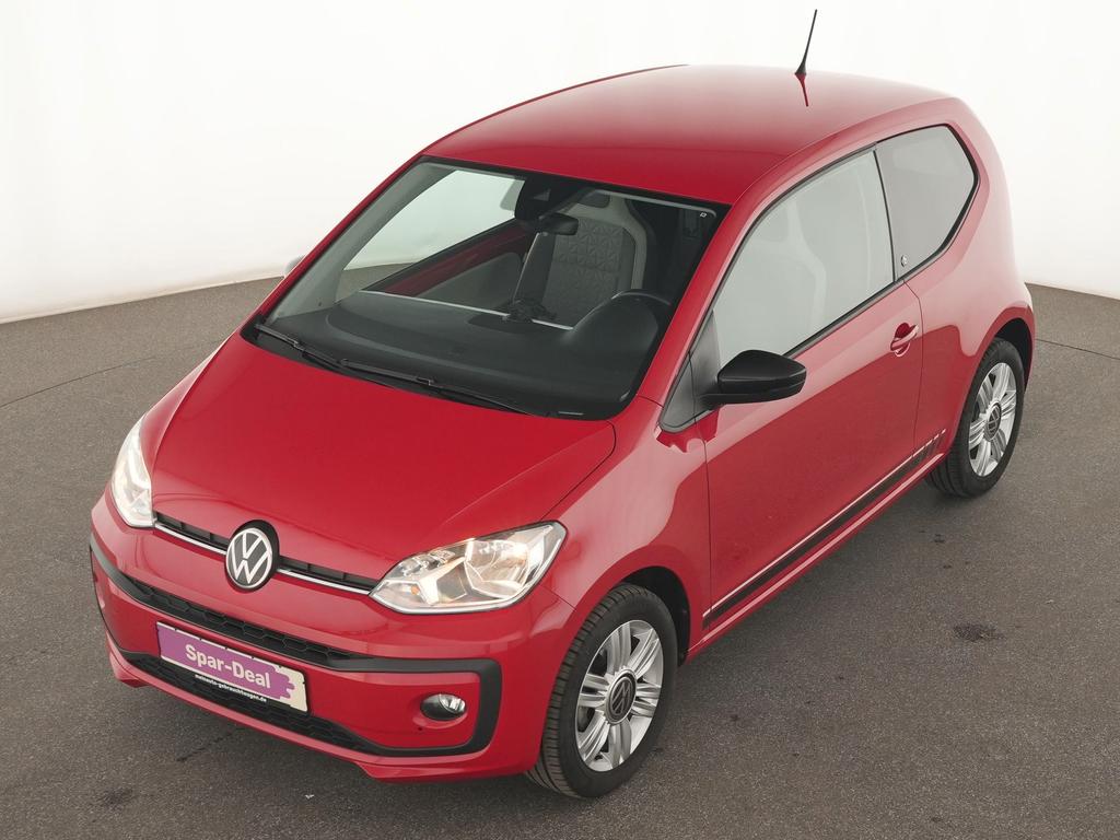 Volkswagen up! 2023 г. Красный, пробег 39504 км