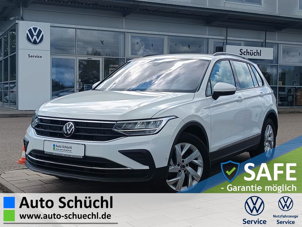 Volkswagen Tiguan 2022 г. Белый, пробег 35623 км