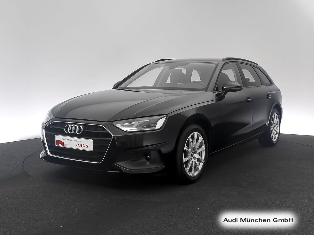 Audi A4 2023 г. Чёрный, пробег 24887 км