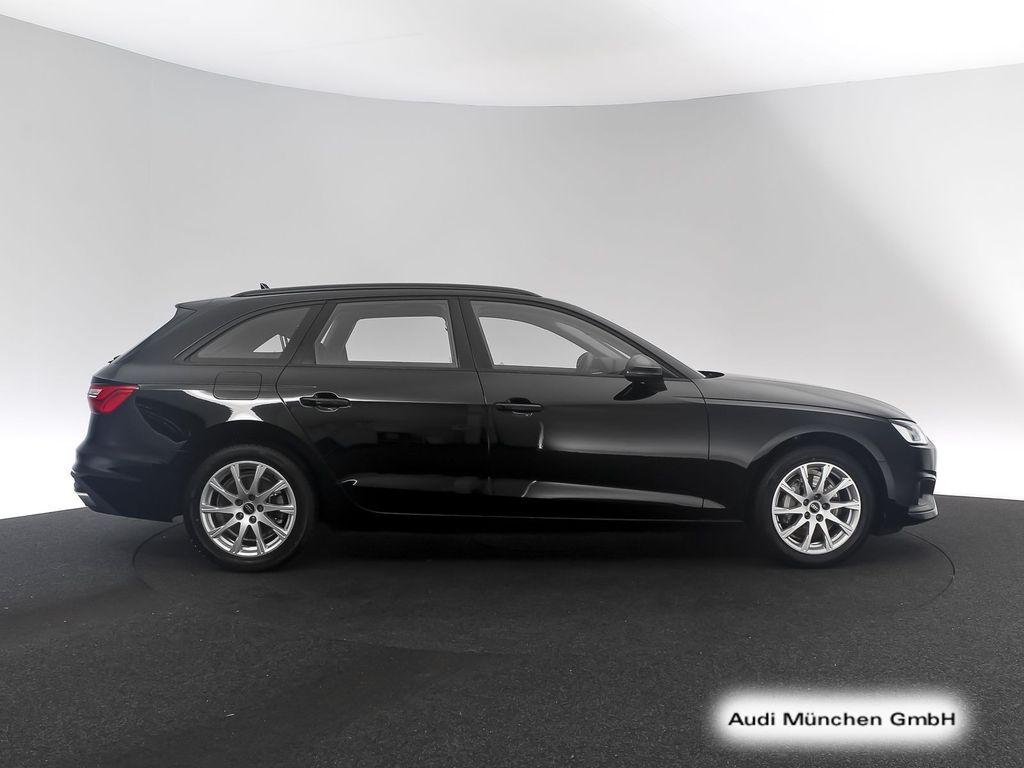 Audi A4 2023 г. Чёрный, пробег 24887 км