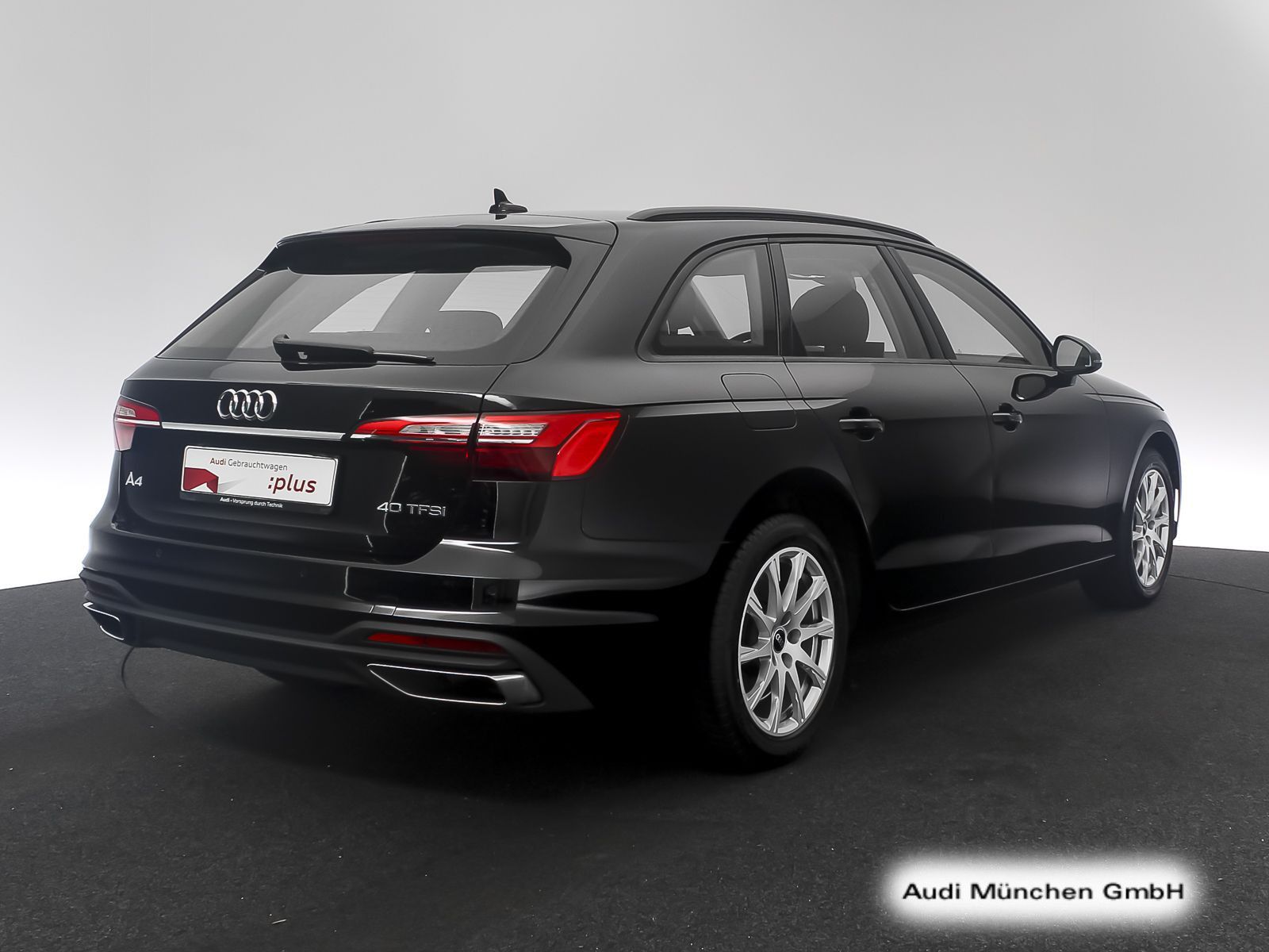 Audi A4 2023 г. Чёрный, пробег 24887 км
