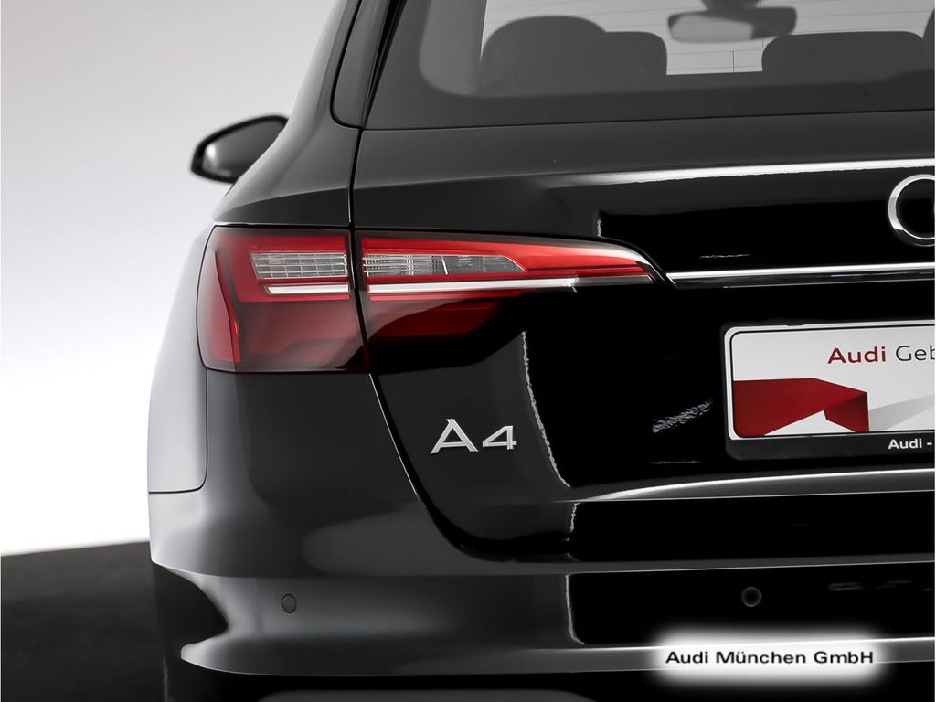 Audi A4 2023 г. Чёрный, пробег 24887 км