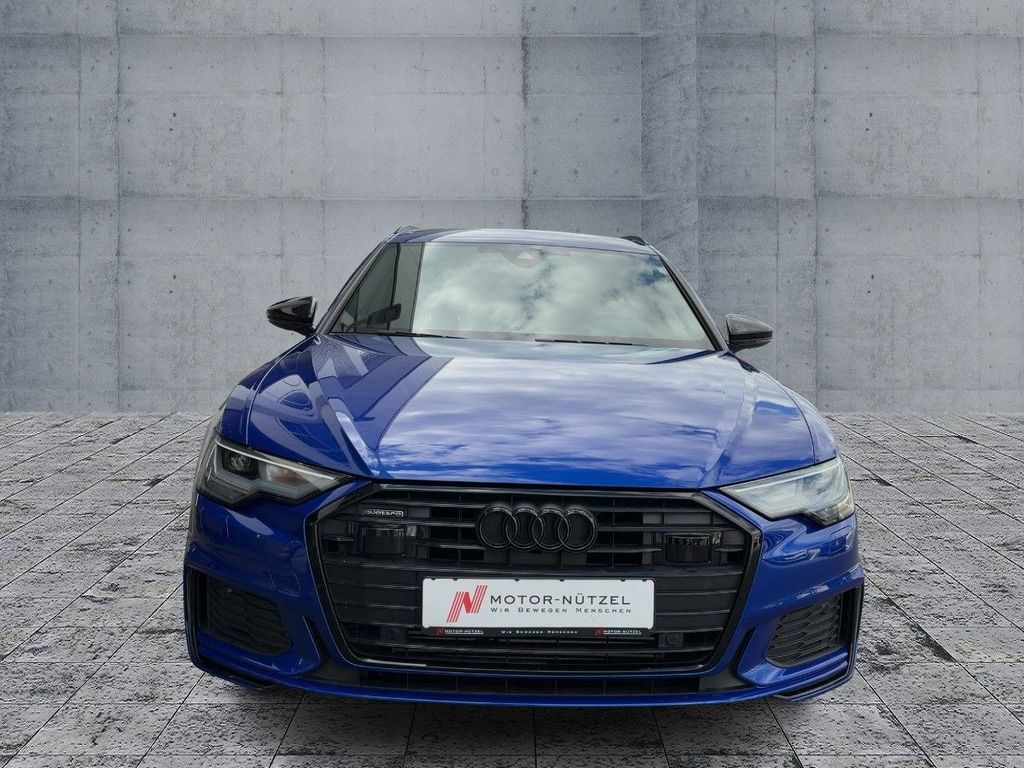 Audi A6 2023 г. Синий, пробег 58140 км