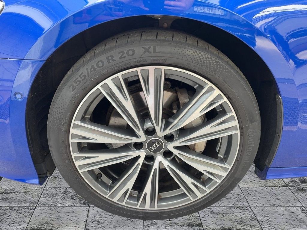 Audi A6 2023 г. Синий, пробег 58140 км