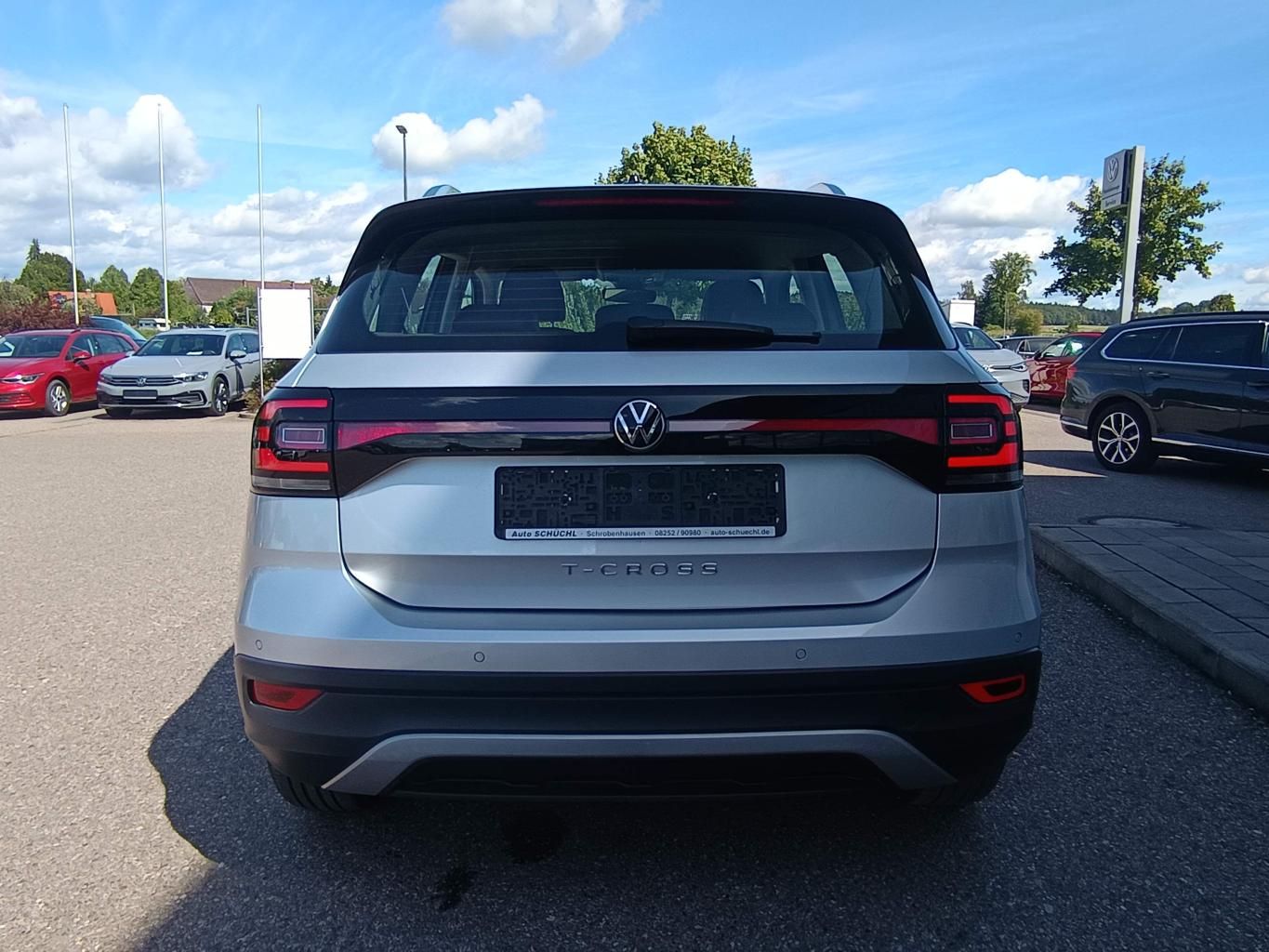 Volkswagen T-Cross 2022 г. Серебристый, пробег 27719 км