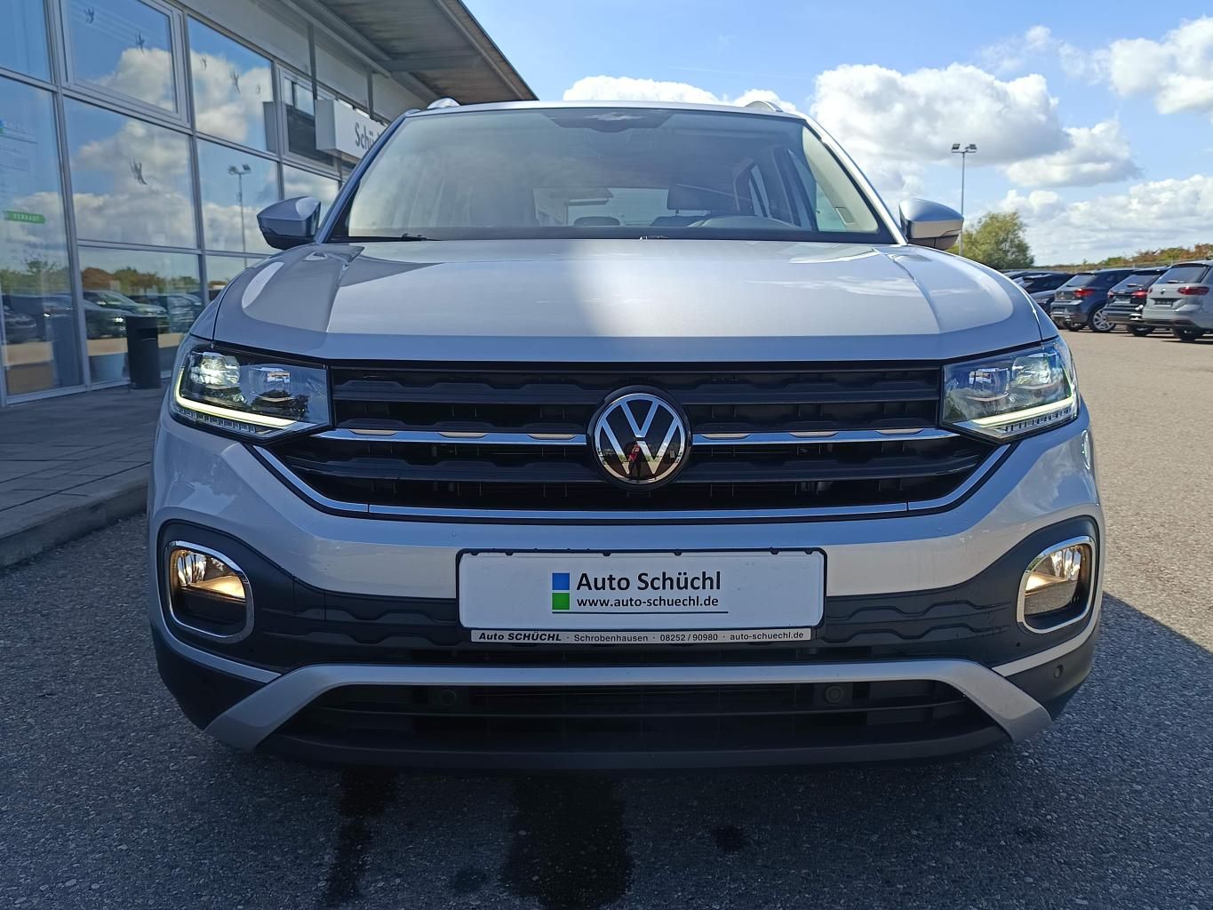 Volkswagen T-Cross 2022 г. Серебристый, пробег 27719 км