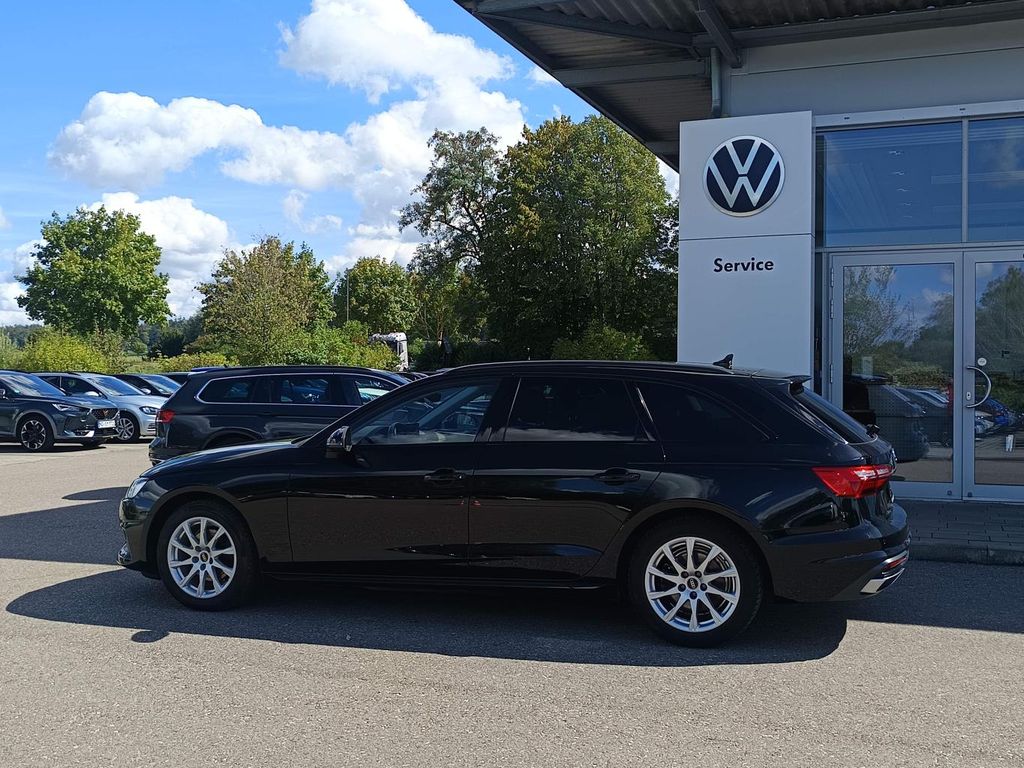 Audi A4 2023 г. Чёрный, пробег 49772 км
