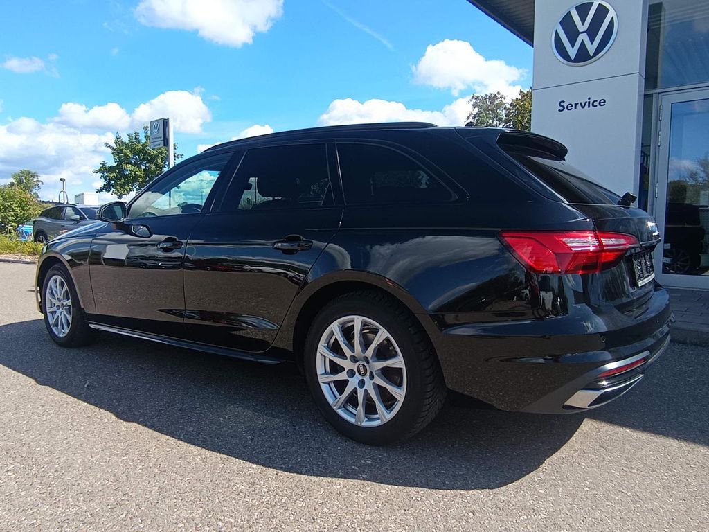 Audi A4 2023 г. Чёрный, пробег 49772 км