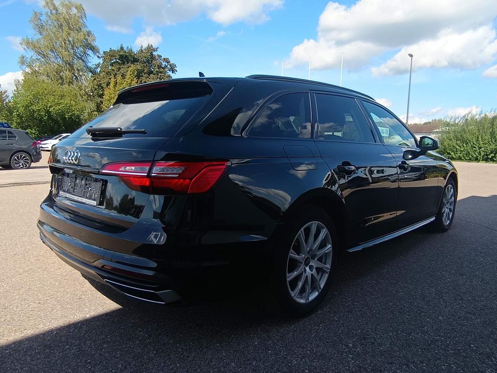 Audi A4 2023 г. Чёрный, пробег 49772 км