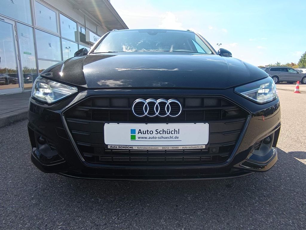 Audi A4 2023 г. Чёрный, пробег 49772 км