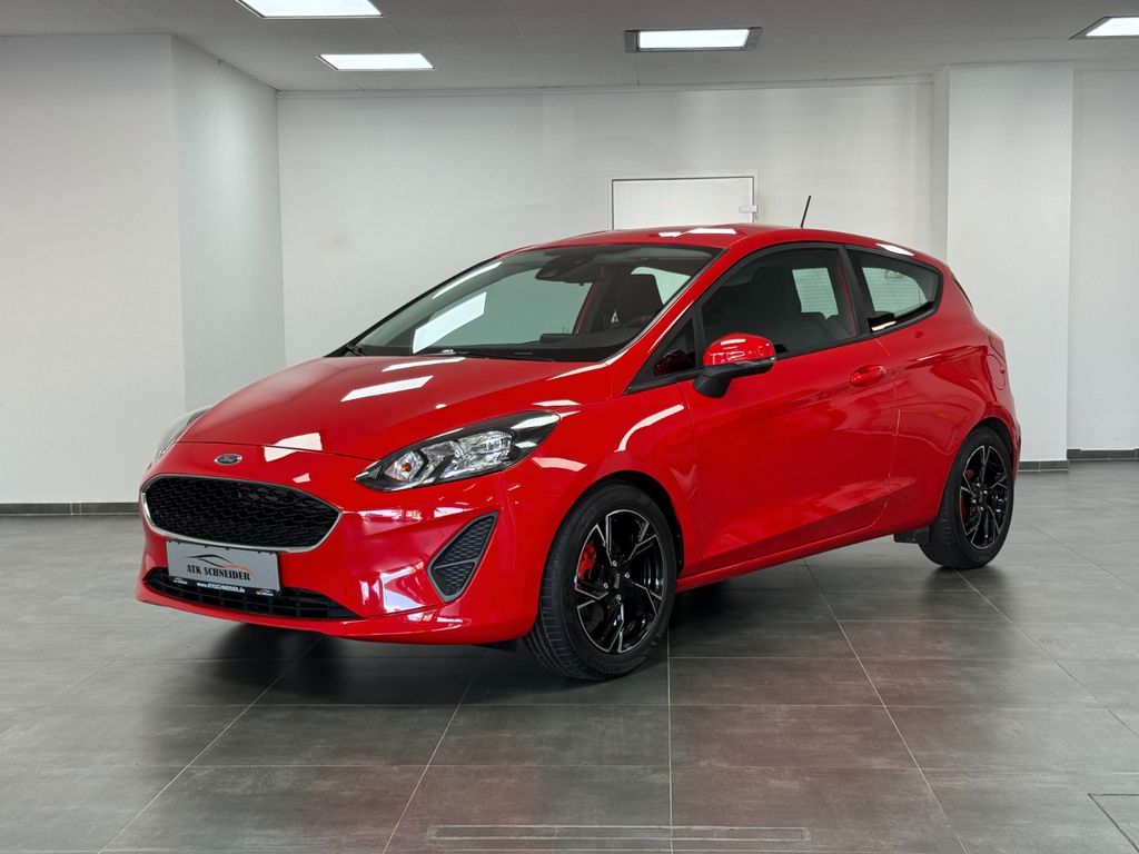 Ford Fiesta 2021 г. Красный, пробег 50000 км