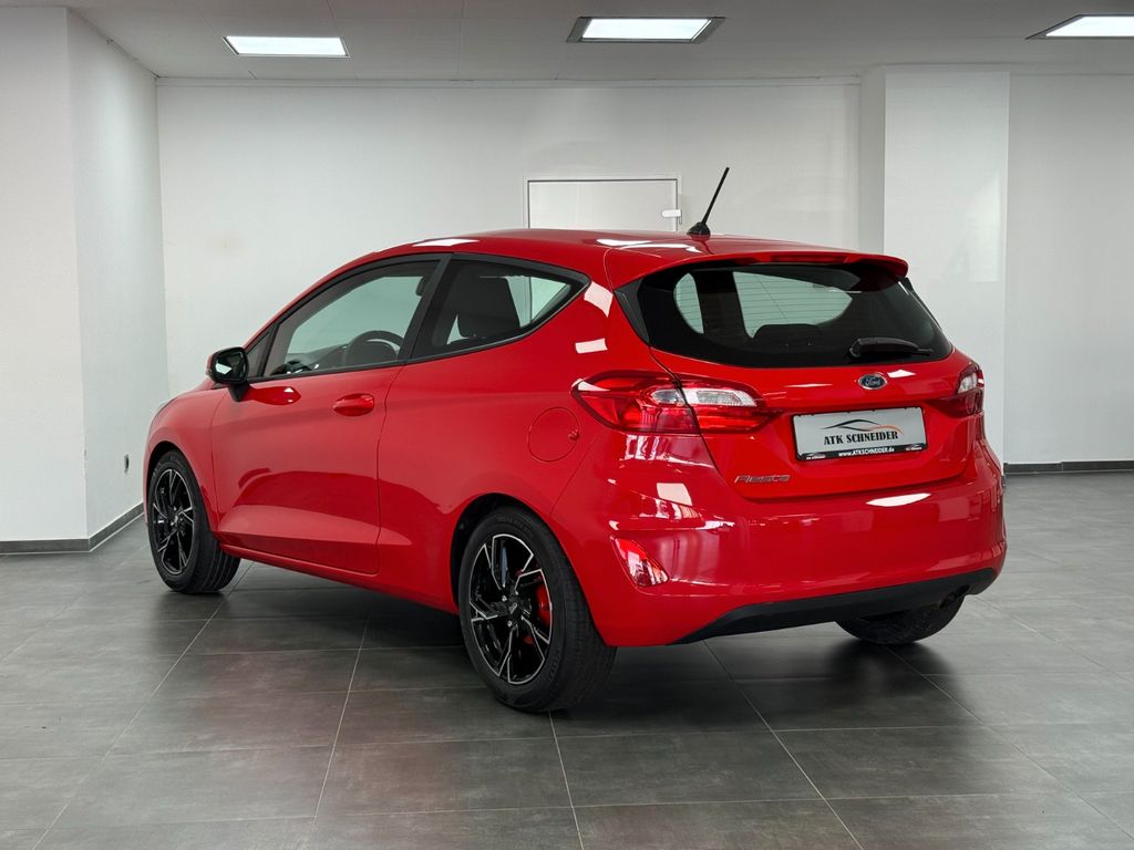 Ford Fiesta 2021 г. Красный, пробег 50000 км