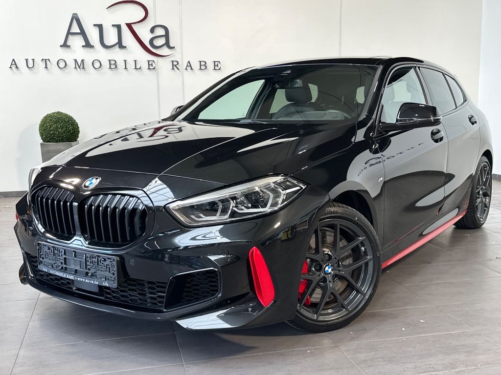 BMW 128 2023 г. Чёрный, пробег 54750 км