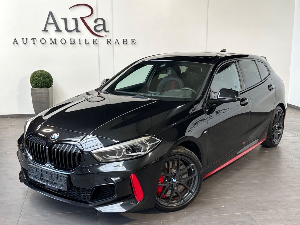 BMW 128 2023 г. Чёрный, пробег 54750 км
