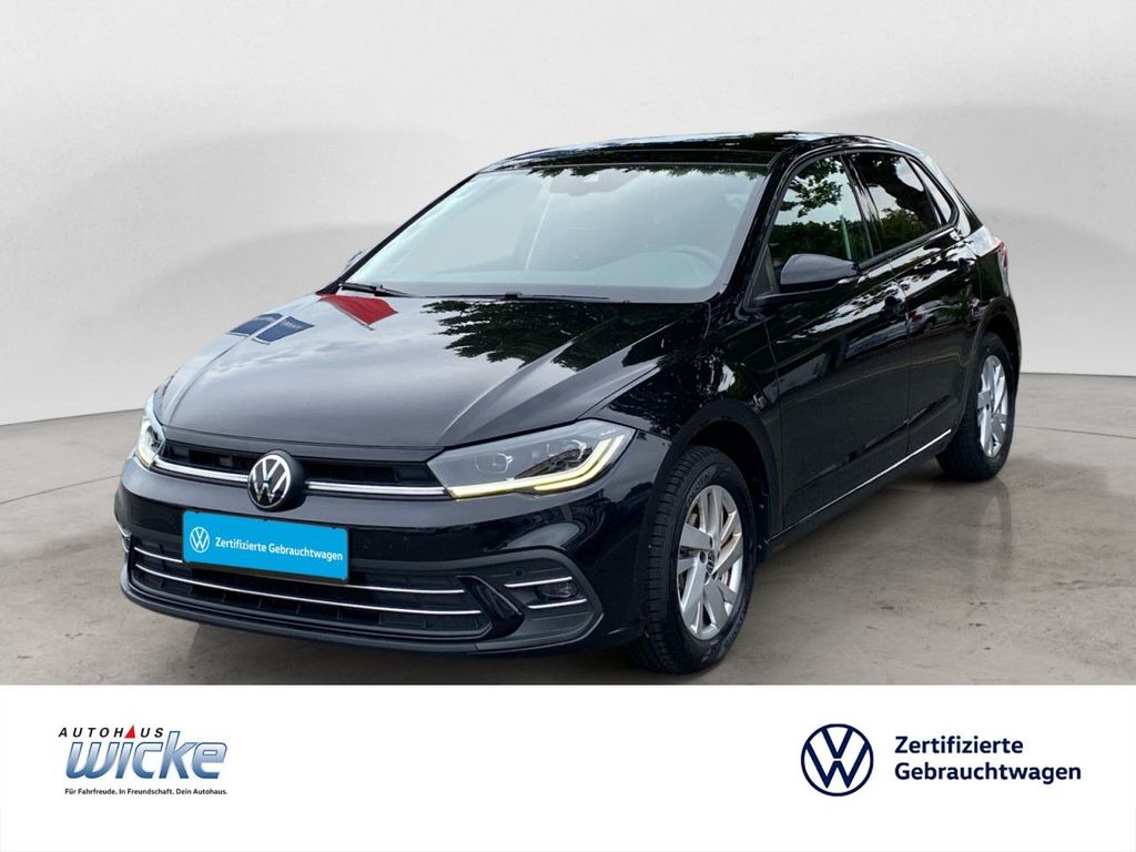 Volkswagen Polo 2023 г. Чёрный, пробег 59778 км