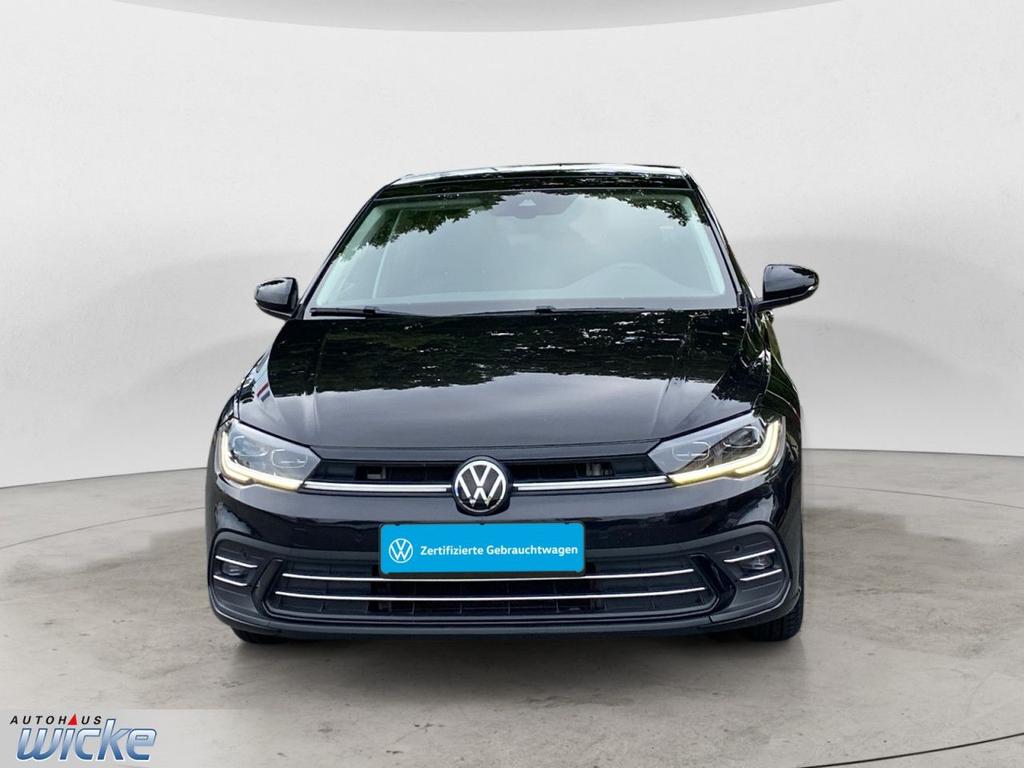 Volkswagen Polo 2023 г. Чёрный, пробег 59778 км