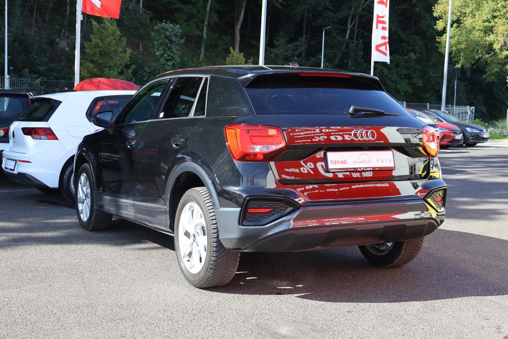 Audi Q2 2023 г. Чёрный, пробег 45905 км