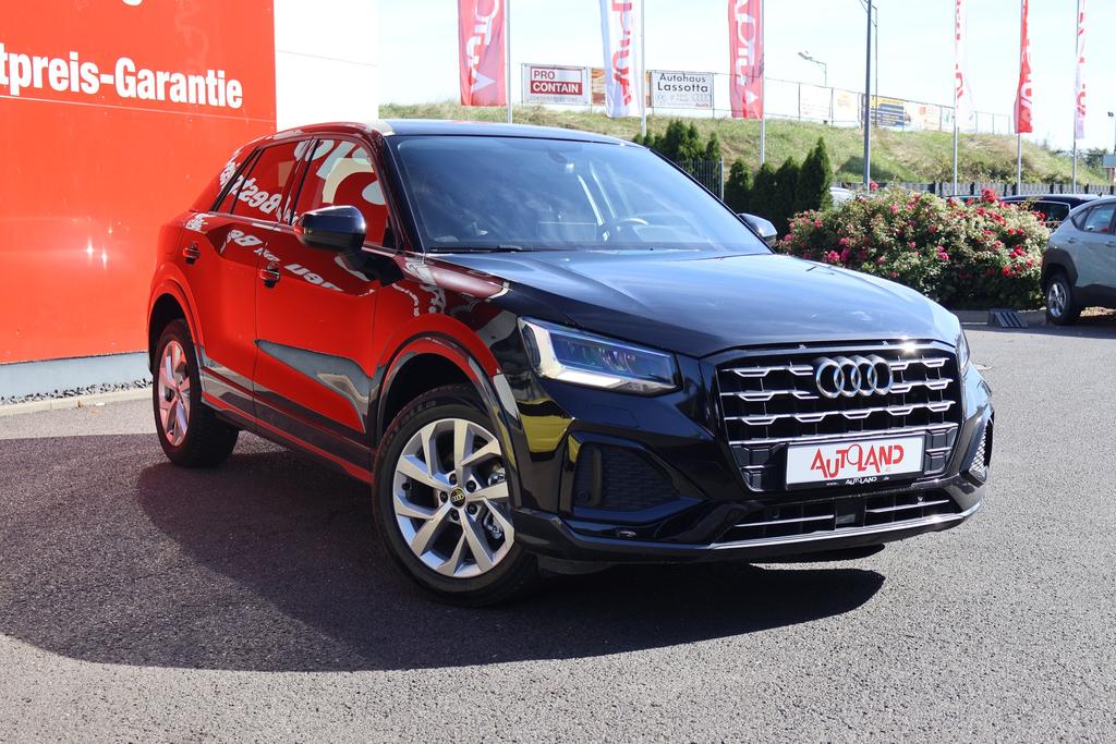 Audi Q2 2023 г. Чёрный, пробег 45905 км