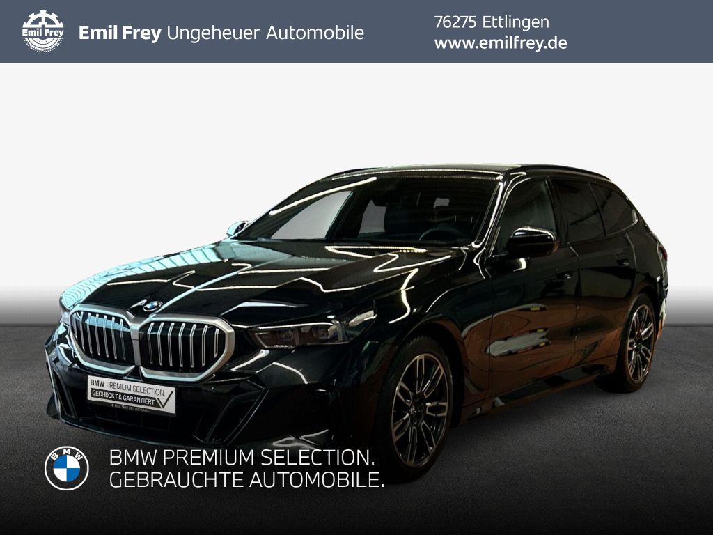 BMW 520 2025 г. Чёрный, пробег 34749 км