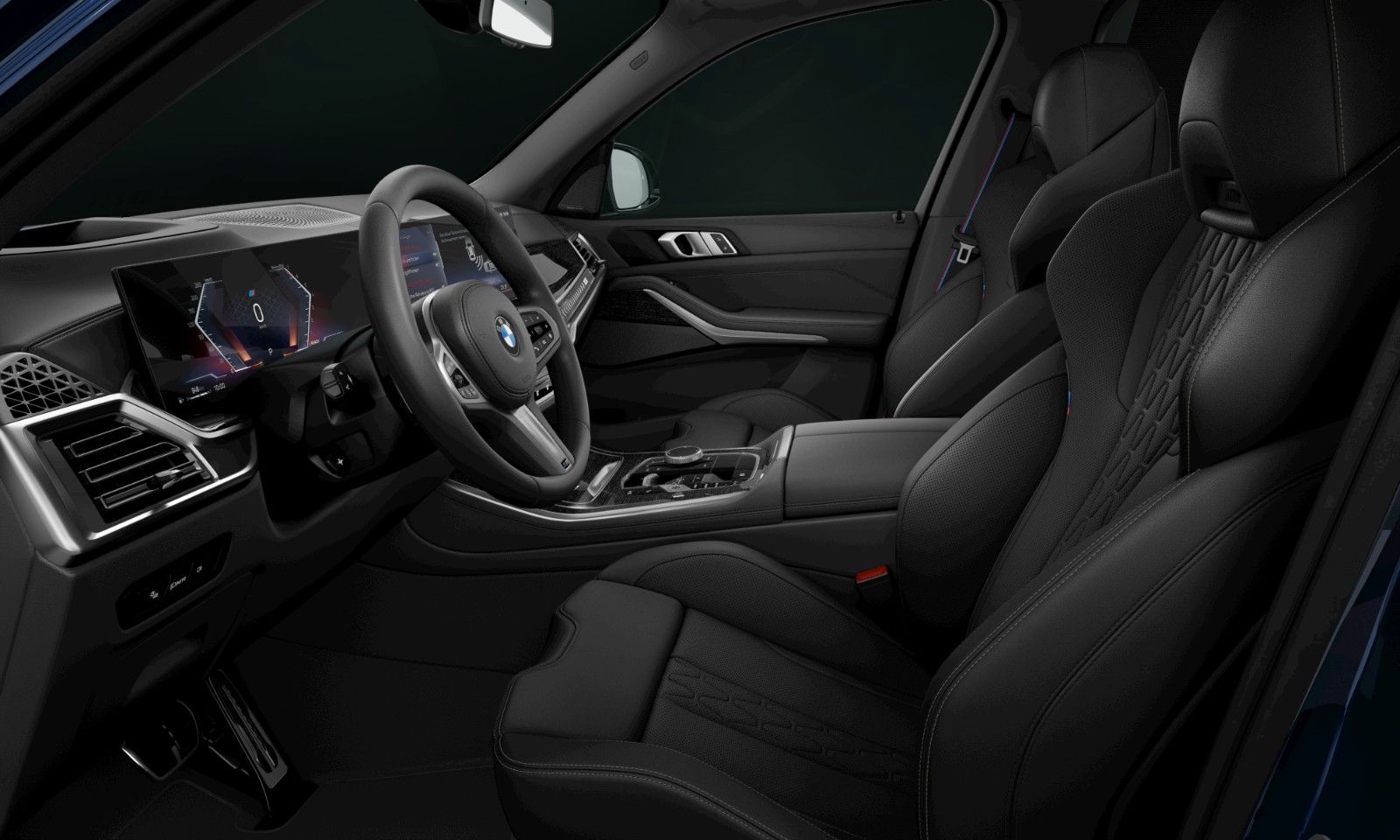BMW X5 2024 г. Синий, пробег 49200 км