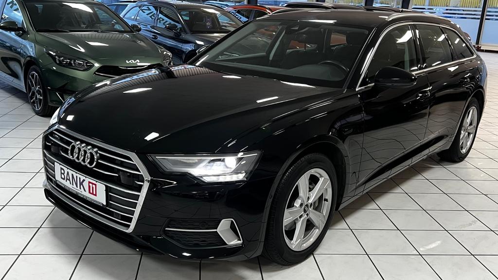 Audi A6 2022 г. Чёрный, пробег 43690 км
